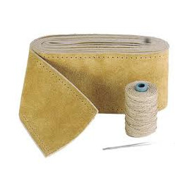 Stuurwielleer 38-50cm Tan 25mm